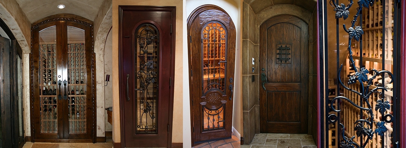 Custom Wine Cellar Doors