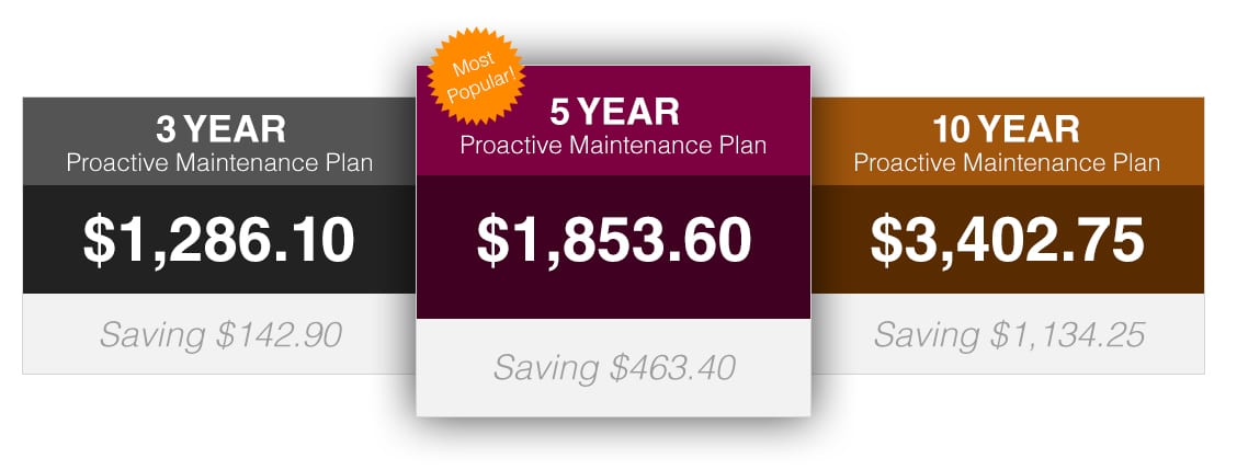 MandM Wine Cellar Cooling System Maintenance Plan Pricing