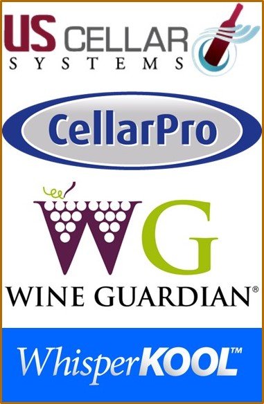 US Cellar Systems CellarPro Wine Guardian WhisperKOOL M&M San Francisco