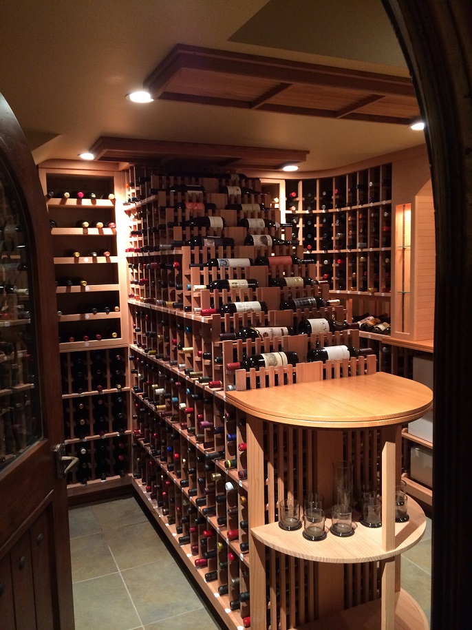 Residential Wine Room Bel Air San Francisco