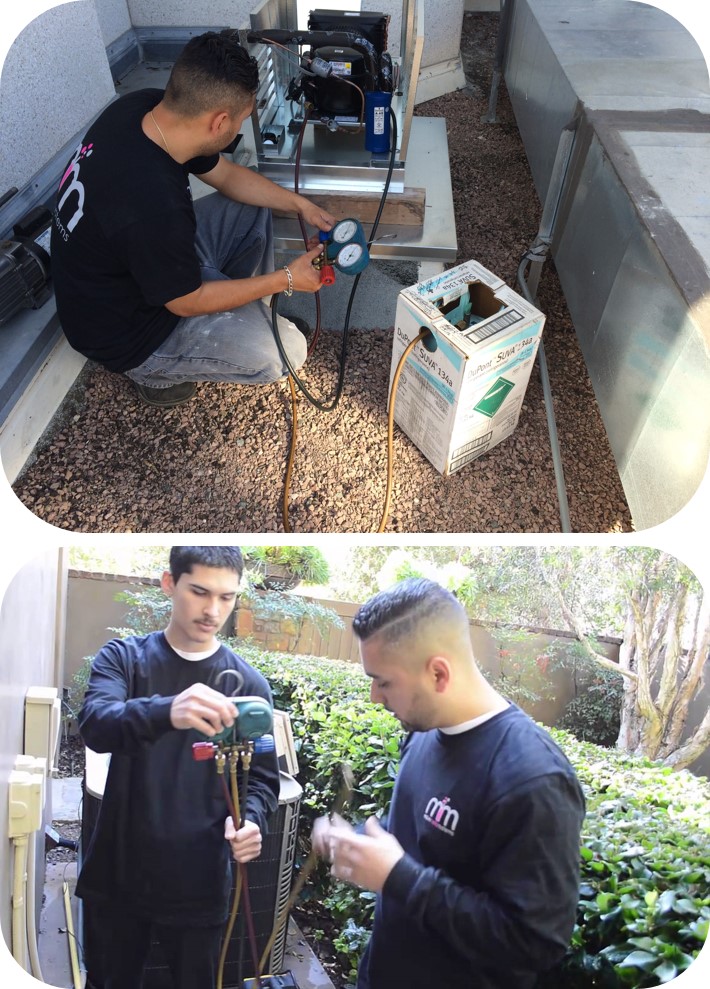 Residential Wine Cellar Refrigeration System Condenser Repair