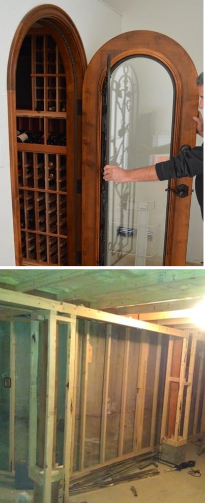 A Well-Insulated Wine Room and Sealed Wine Cellar Door are Crucial in Creating the Ideal Wine Storage Environment 