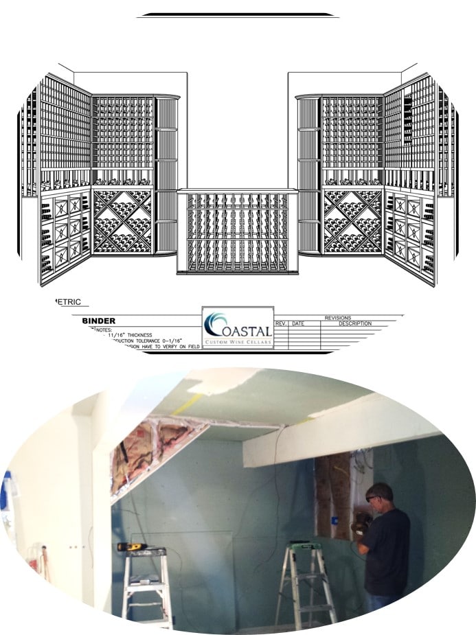 Wine Cellar Cooling San Francisco_Experts in Designing and Building refrigerated Wine Cellars